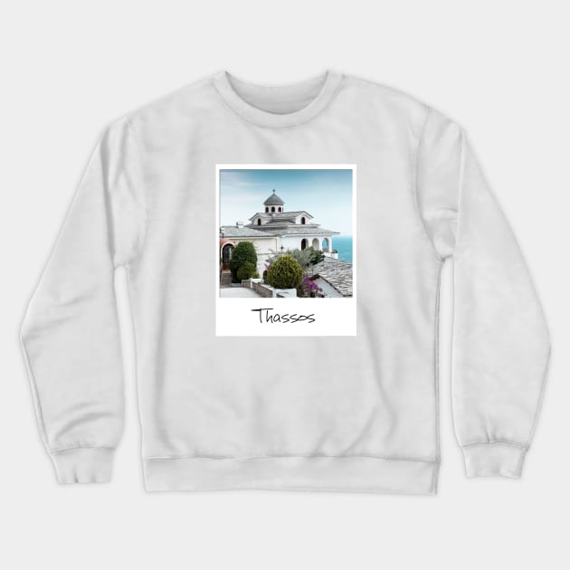 Thassos Crewneck Sweatshirt by greekcorner